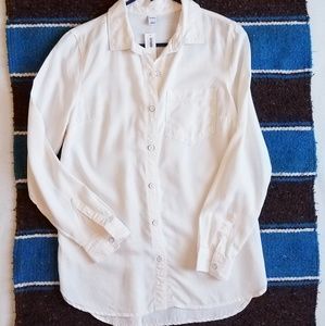 Old Navy Relaxed Tencel Utility Shirt